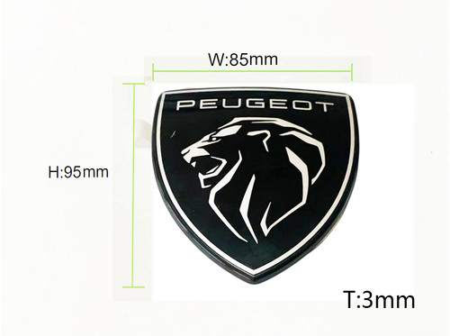 Emblème logo peugeot 95x85 - logo,