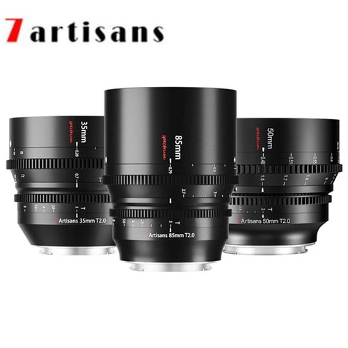 7artisans mm 85 - 35, 50