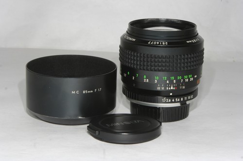 Minolta rokkor 85 mm - mc, 1,7/85